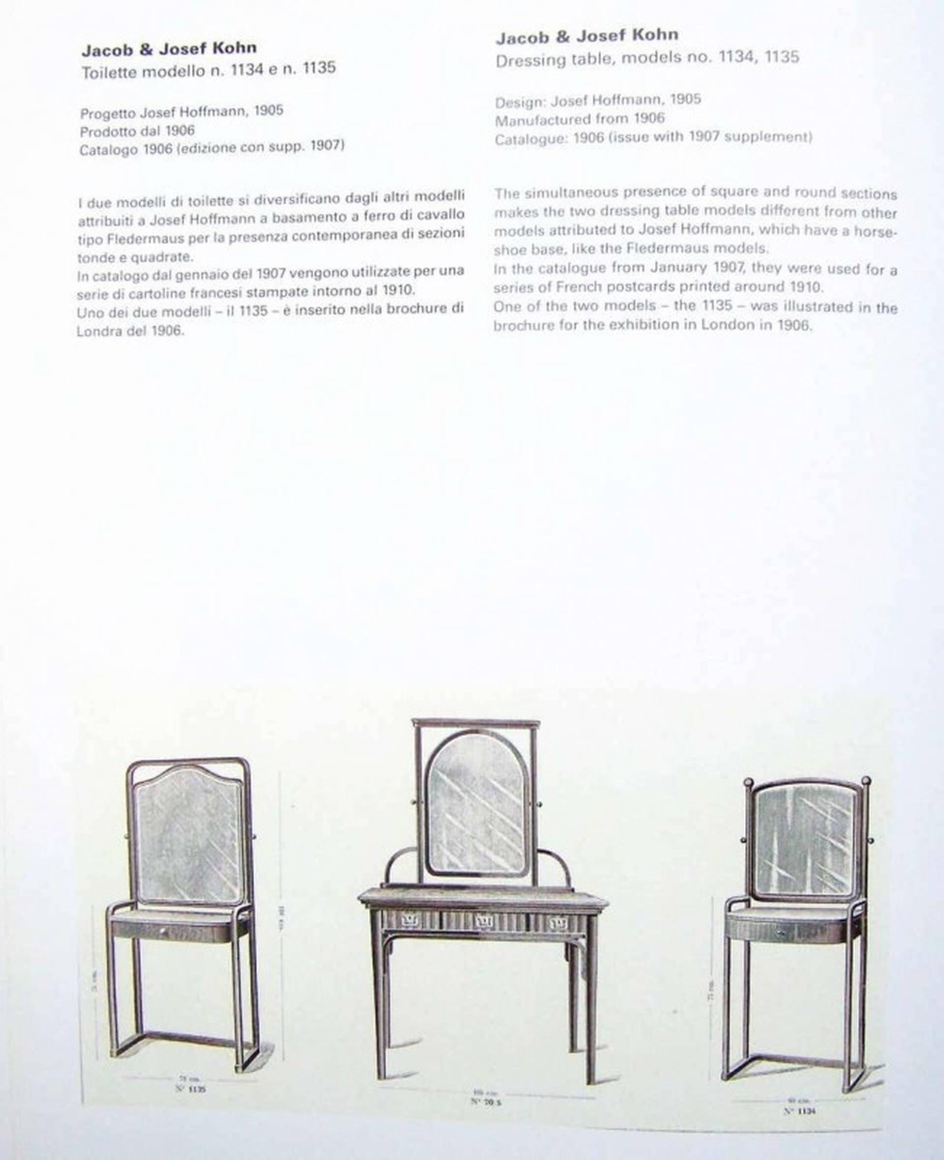 Hairdresser No.1134 by Josef Hoffmann for J&J Kohn