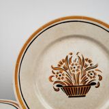 Assiettes plates - Badonviller, modèle Djerba