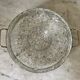 Silver metal aperitif tray circa 1950