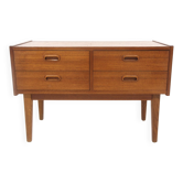 Scandinavian teak chest of drawers, Sweden, 1960