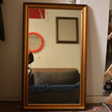 Miroir ancien d'époque Louis Philippe 56x92cm
