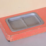 Etagère Bauhaus restauré, acier chromé, Tchéquie, années 1930