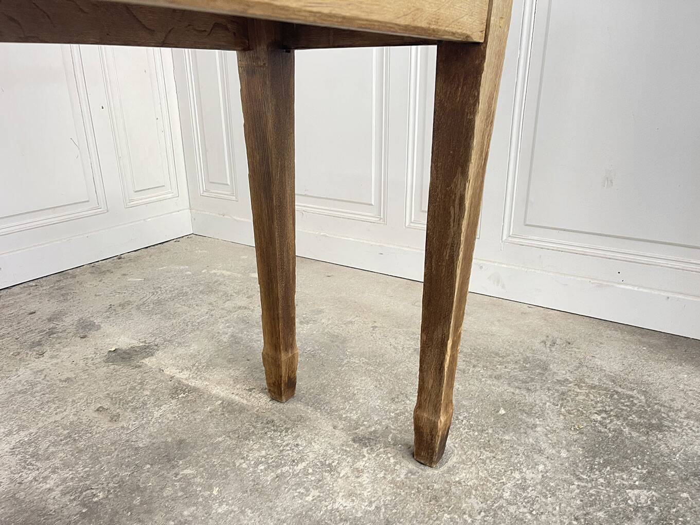 Console 1900 en chêne massif