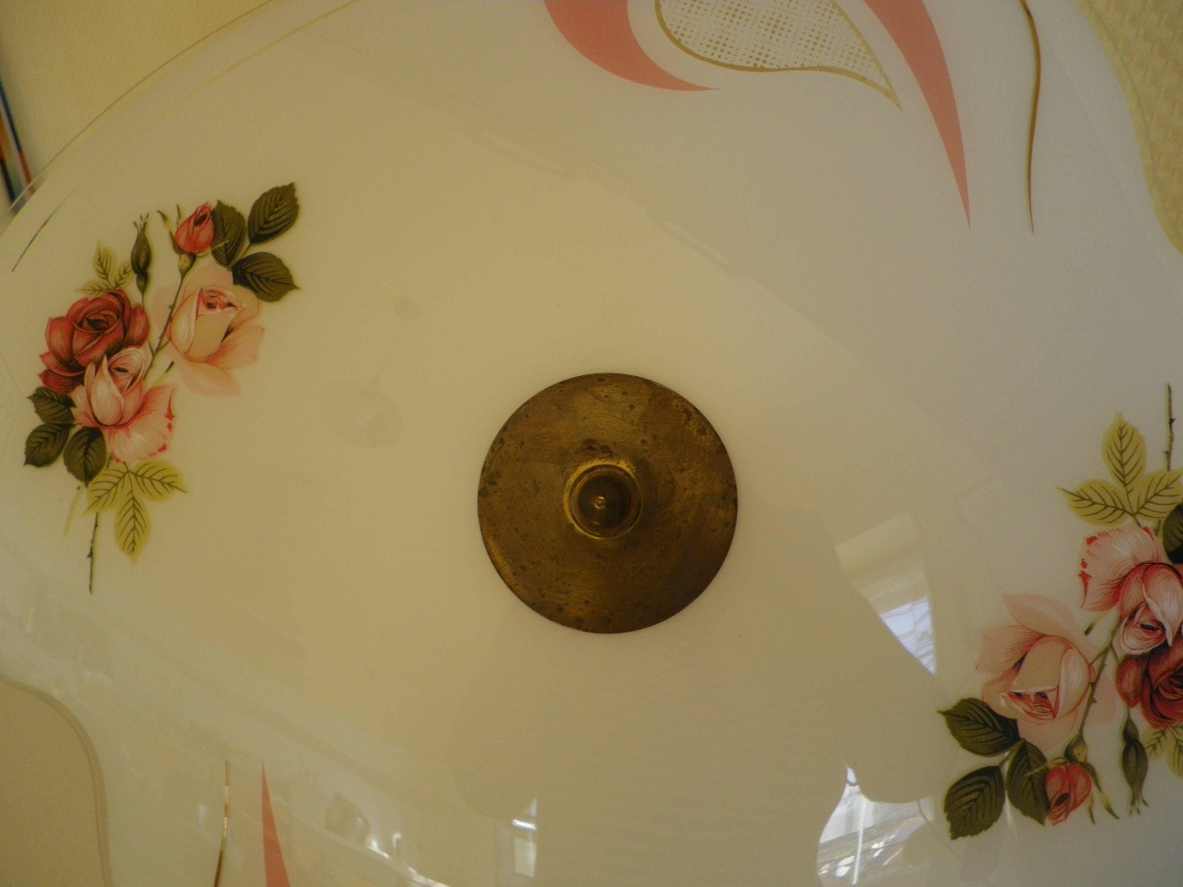 Suspension Mid-Century, Rhodoid, Free Form, Italy, 1950s