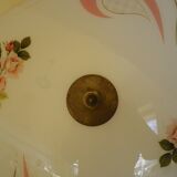 Suspension Mid-Century, Rhodoid, Free Form, Italy, 1950s