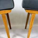 2 fauteuils en bois courbé du milieu du siècle de drevozpracujici druzstvo, 1962, ensemble de 2
