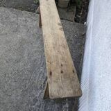 Old farm bench