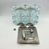 Poliarte 'Cetusa' Sconce by Surama - Rare Luxury 70s Vintage Wall Lamp