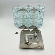 Poliarte 'Cetusa' Sconce by Surama - Rare Luxury 70s Vintage Wall Lamp