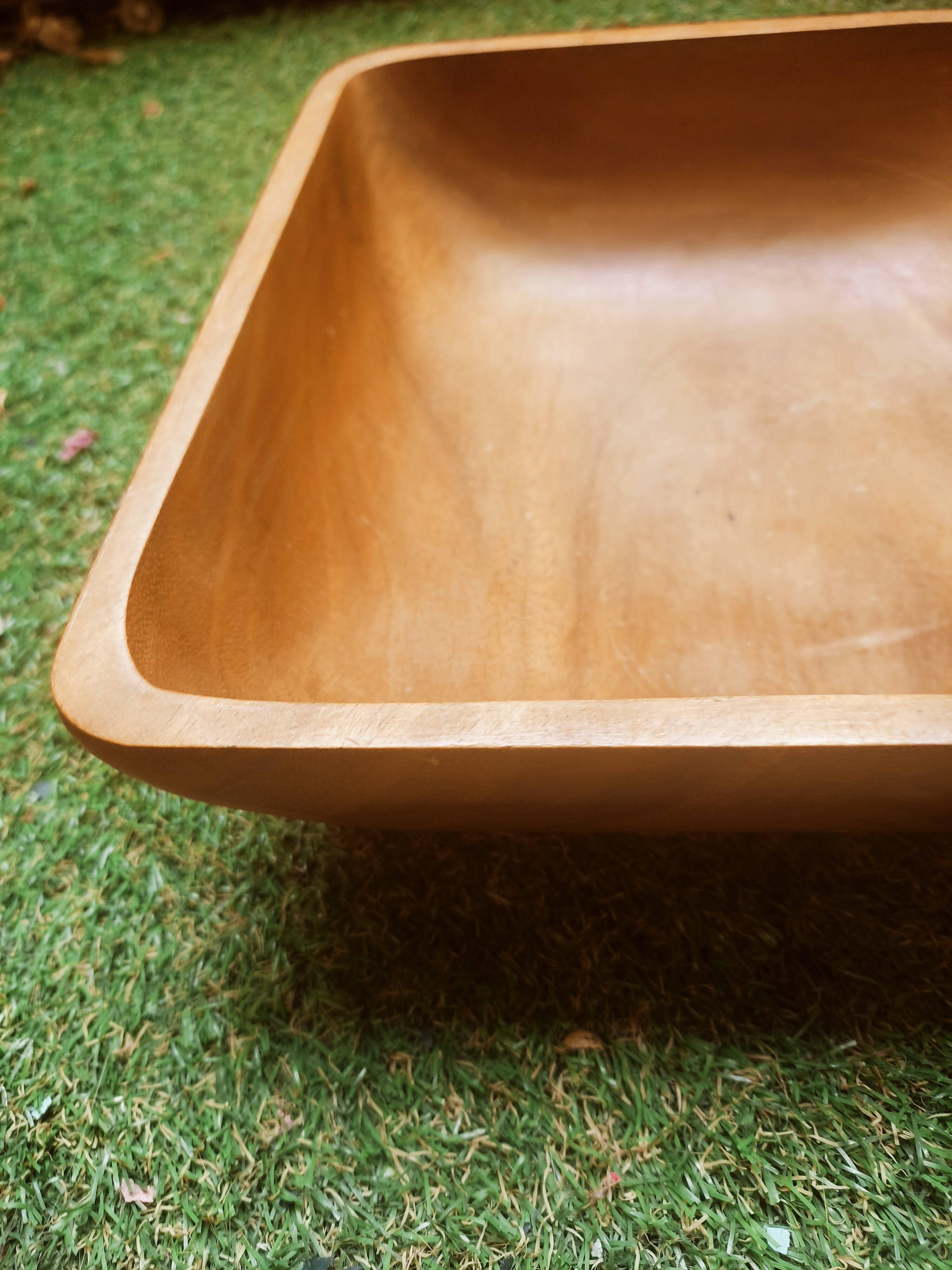 Wooden bowl