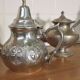 Arabic tea maker 8 pieces, Morocco 50s