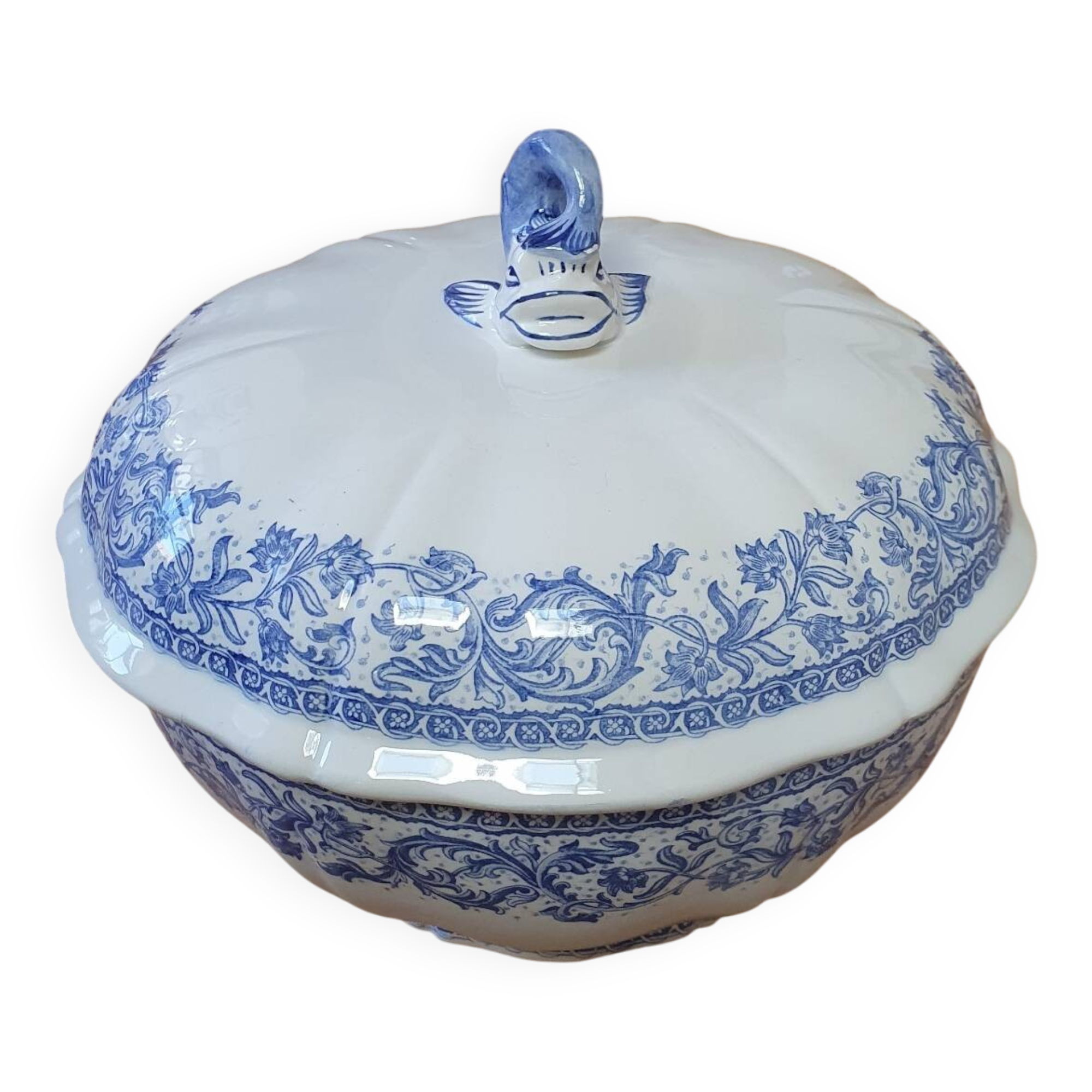 Soupière Gien Rouen