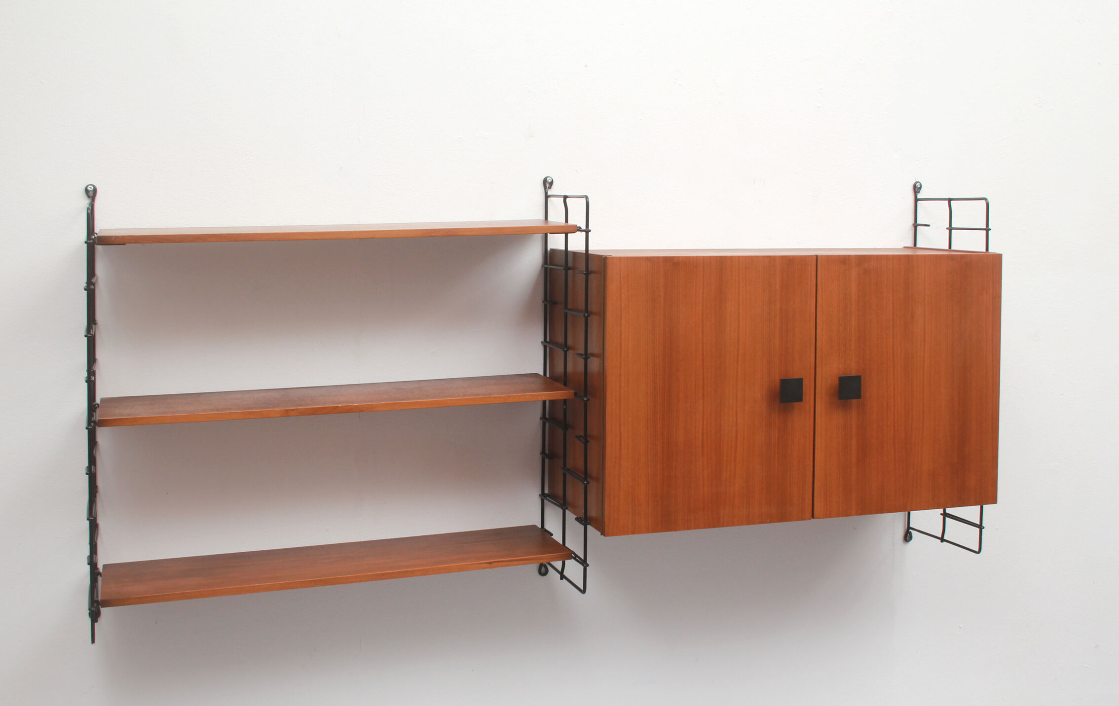 1960s wall unit in walnut