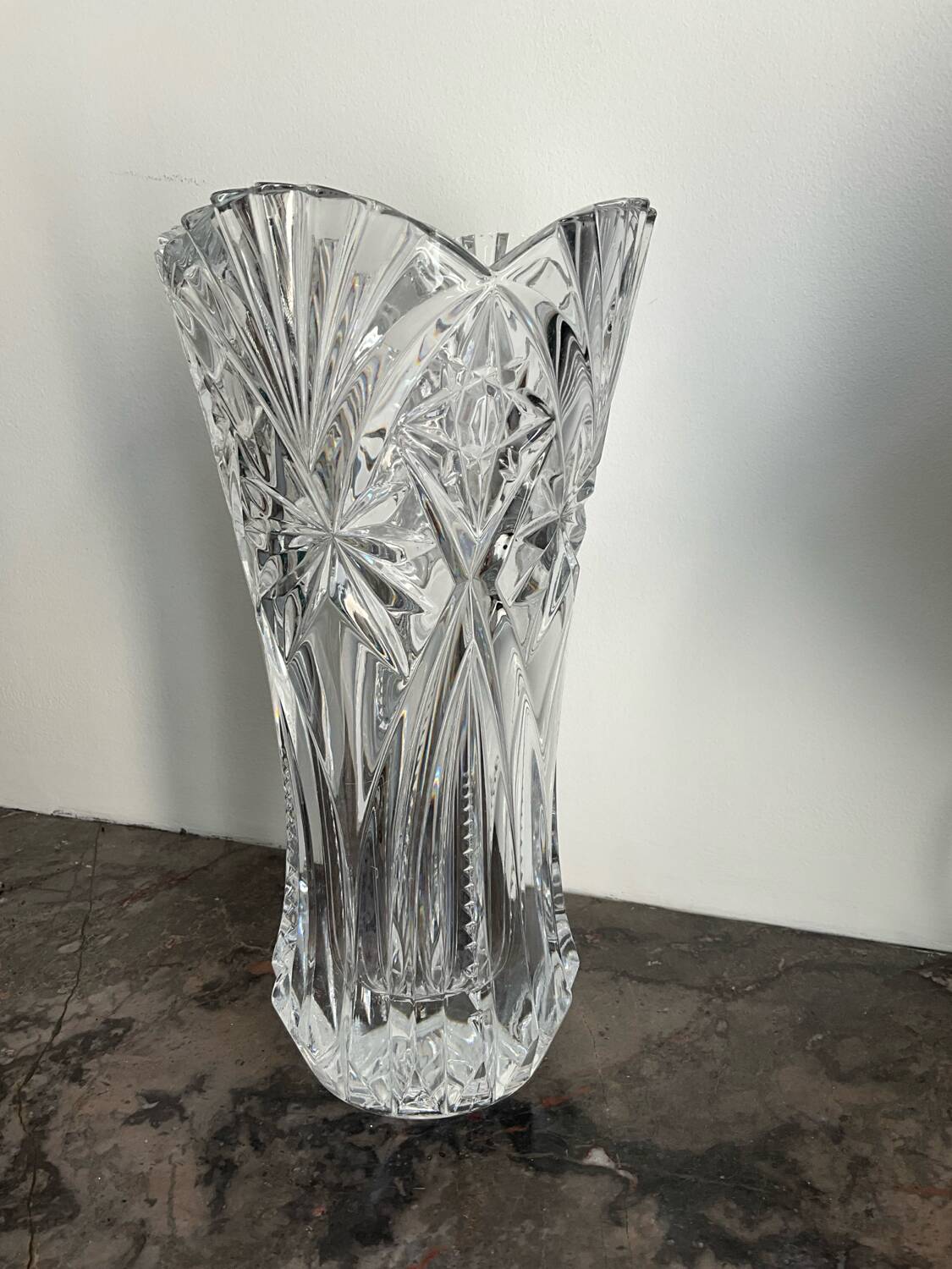 Crystal vase