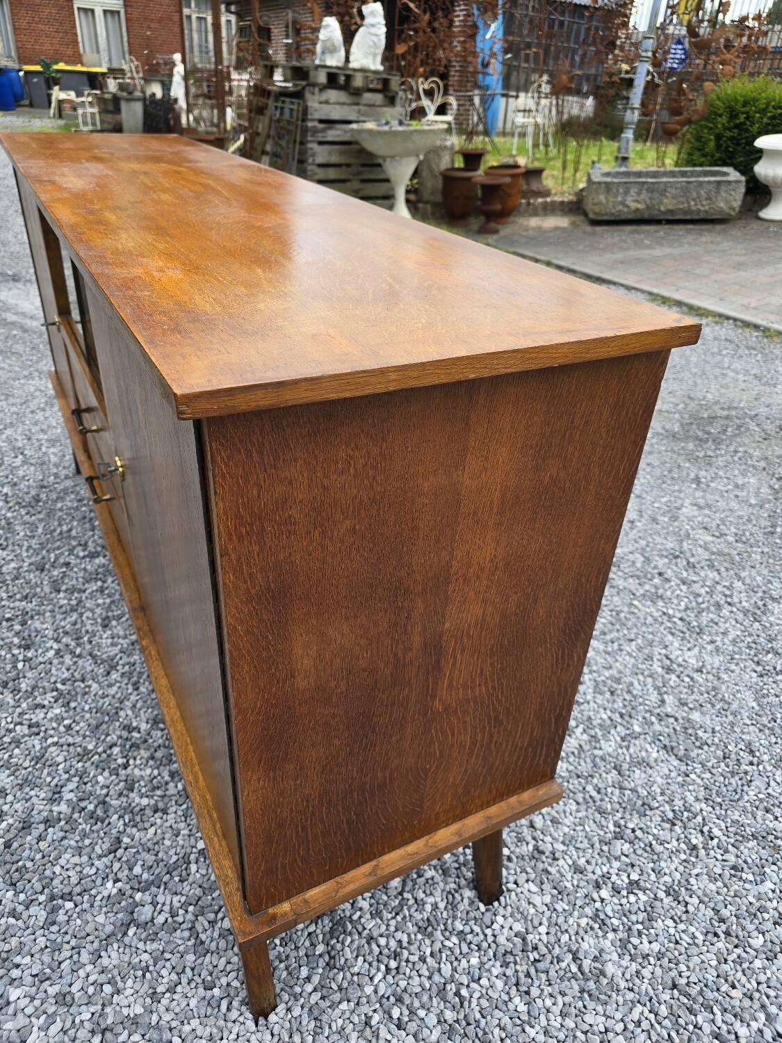 Vintage oak sideboard from the 60s