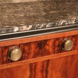 1930s art deco style walnut sideboard