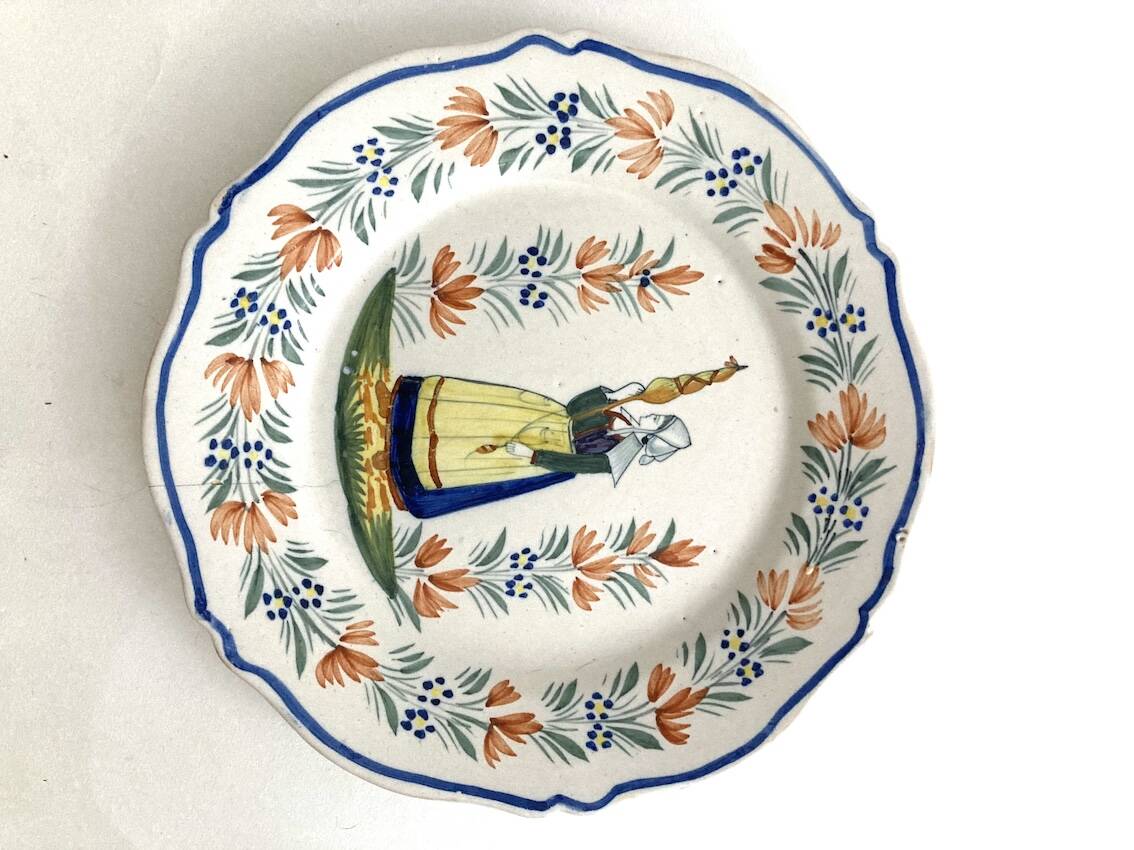 antique Henriot plate