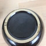 Pair of vases ball Scandinavian style, ceramic