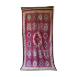 Old moroccan carpet 182 x 392 cm