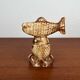 Decorative fish holder in studio pottery by Haico Nitzsche for Søholm, 1960s.