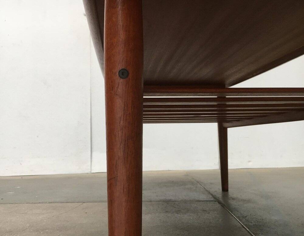 Mid-century Danish teak coffee table by Grete Jalk for Glostrup.