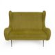 Canapé en velours moderne du milieu du siècle attribué à Marco Zanuso, Senior, Italie, années 1950