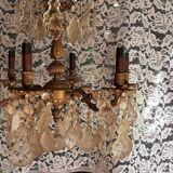Luster with tassels 6 burners