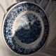 Grand plat de service rond en porcelaine Château Bleu de Villeroy & Boch
