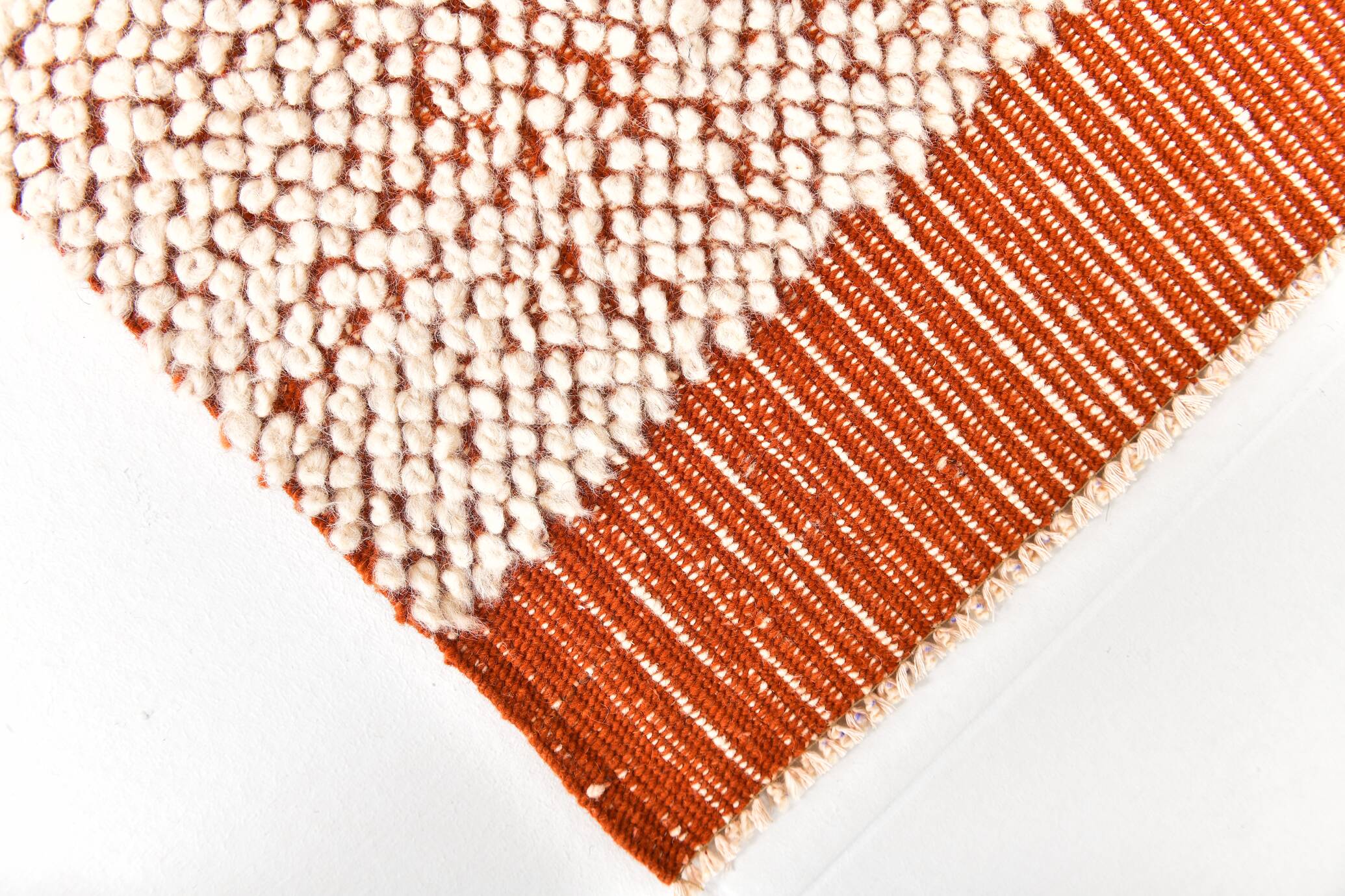 6x10 Terracotta Vintage Kilim Rug, 195x300Cm