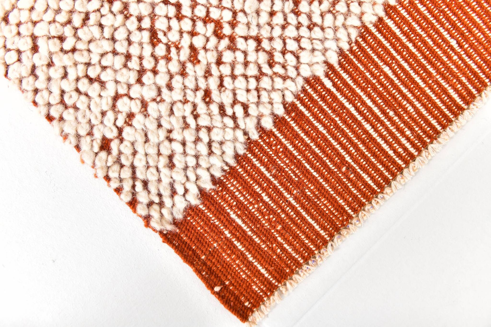 6x10 Terracotta Vintage Kilim Rug, 195x300Cm