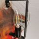 Wonderfully crafted glass wall lamps designed by Per Lutken for Holmegaard