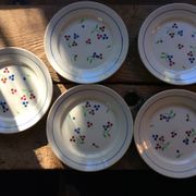 Set of 9 plates and 9 dessert plates Lunéville