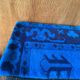 Vintage Turkish Wool Dragon Pillow, Kilim Lumbar Cushion Cover
