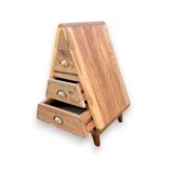Mr Triangle Decoration Storage 3 Draws - Recycled Wood