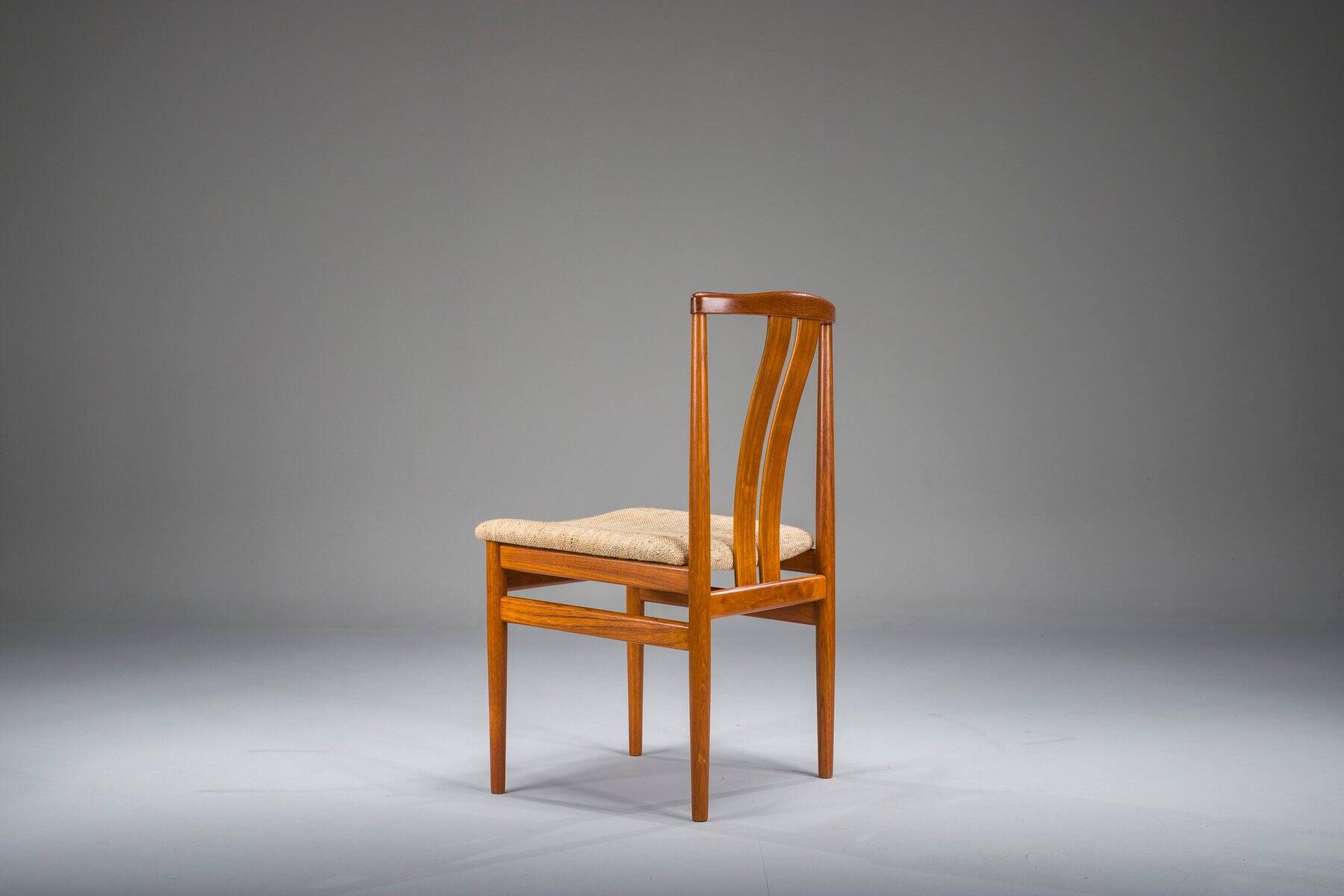 Mid-century modern Danish teak dining chair by Henning Sørensen for Vamdrup Stolefabrik, 1960s