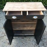 Paris buffet 2 doors black