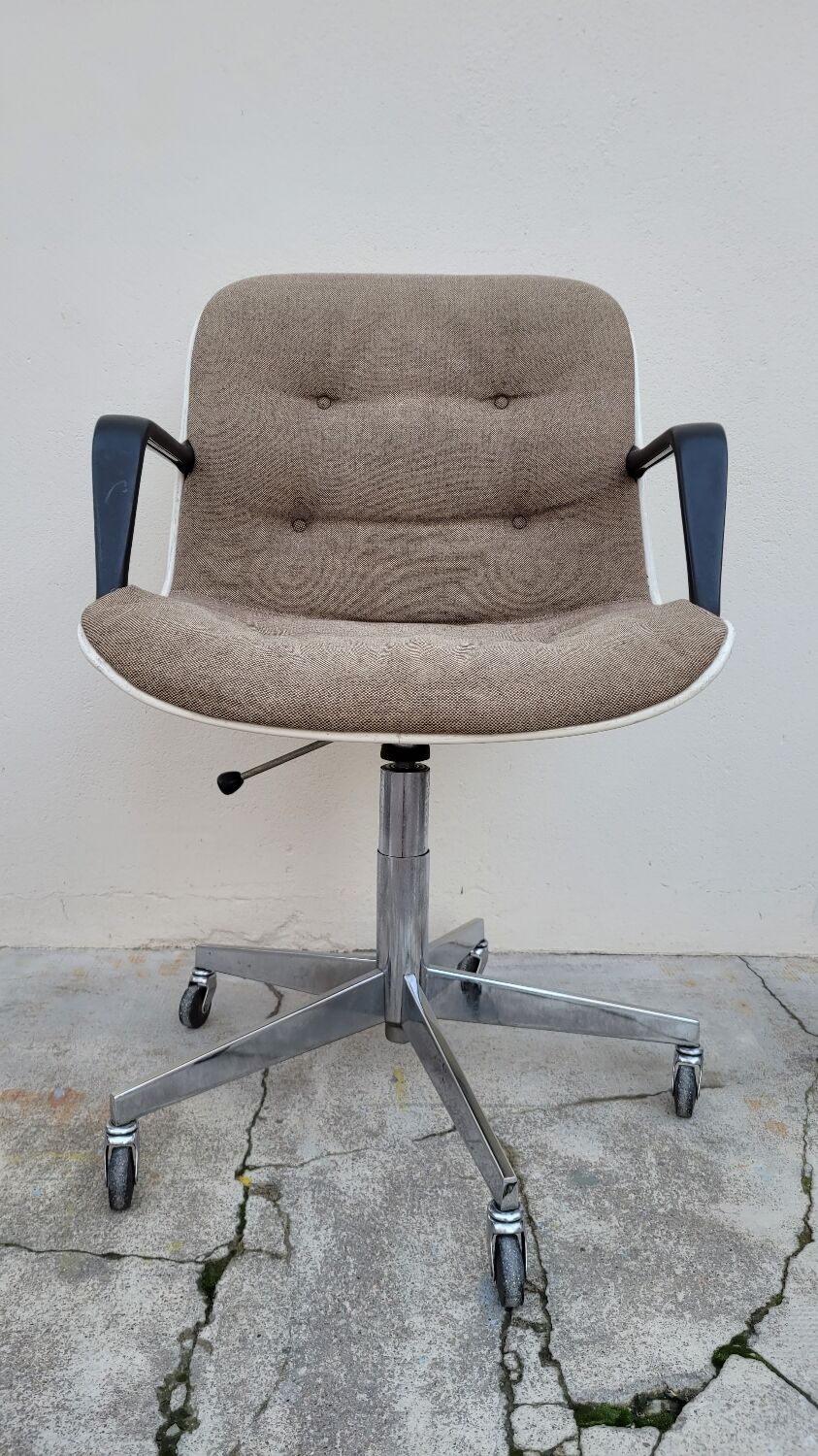 Strafor 451 Randall Buck Steelcase Armchair -1970s