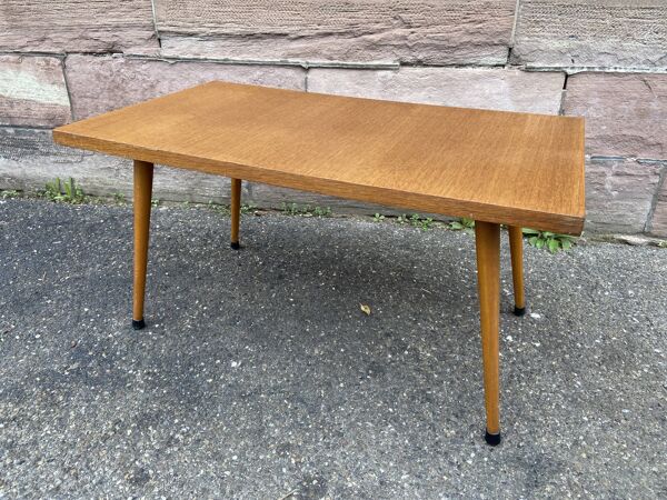 Table basse cocktail formica stratifié 1960