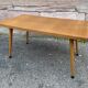 coffee table Formica French laminate vintage design 1960 Scandinavian base