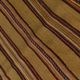 4x7 Bronze & Red Striped Handmade Vintage Kilim Rug, 130x218Cm
