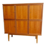 Vintage shelf cabinet / 6 door cabinet