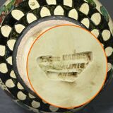 Polychrome Earthenware Vase, signed J.Massier, Vallauris – Early 20th Century