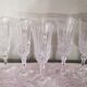 5 crystal champagne flutes