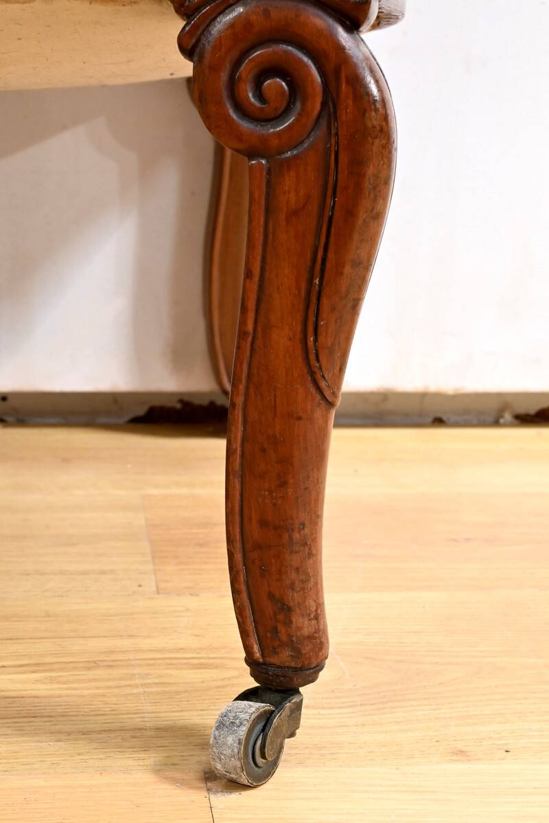 Paire de Fauteuils en Acajou, époque Restauration – Début XIXe