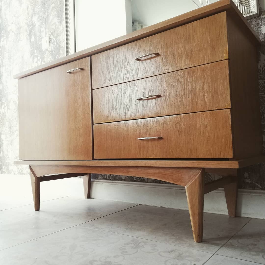 1950s oak bahut