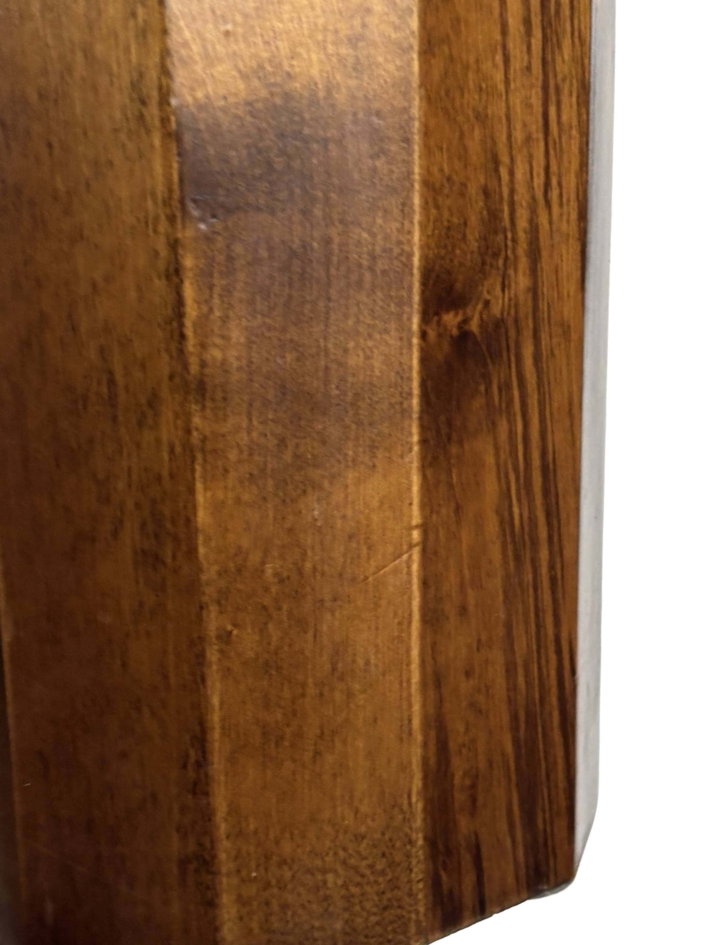 Porte-parapluies vintage en bois, design minimaliste des années 1960