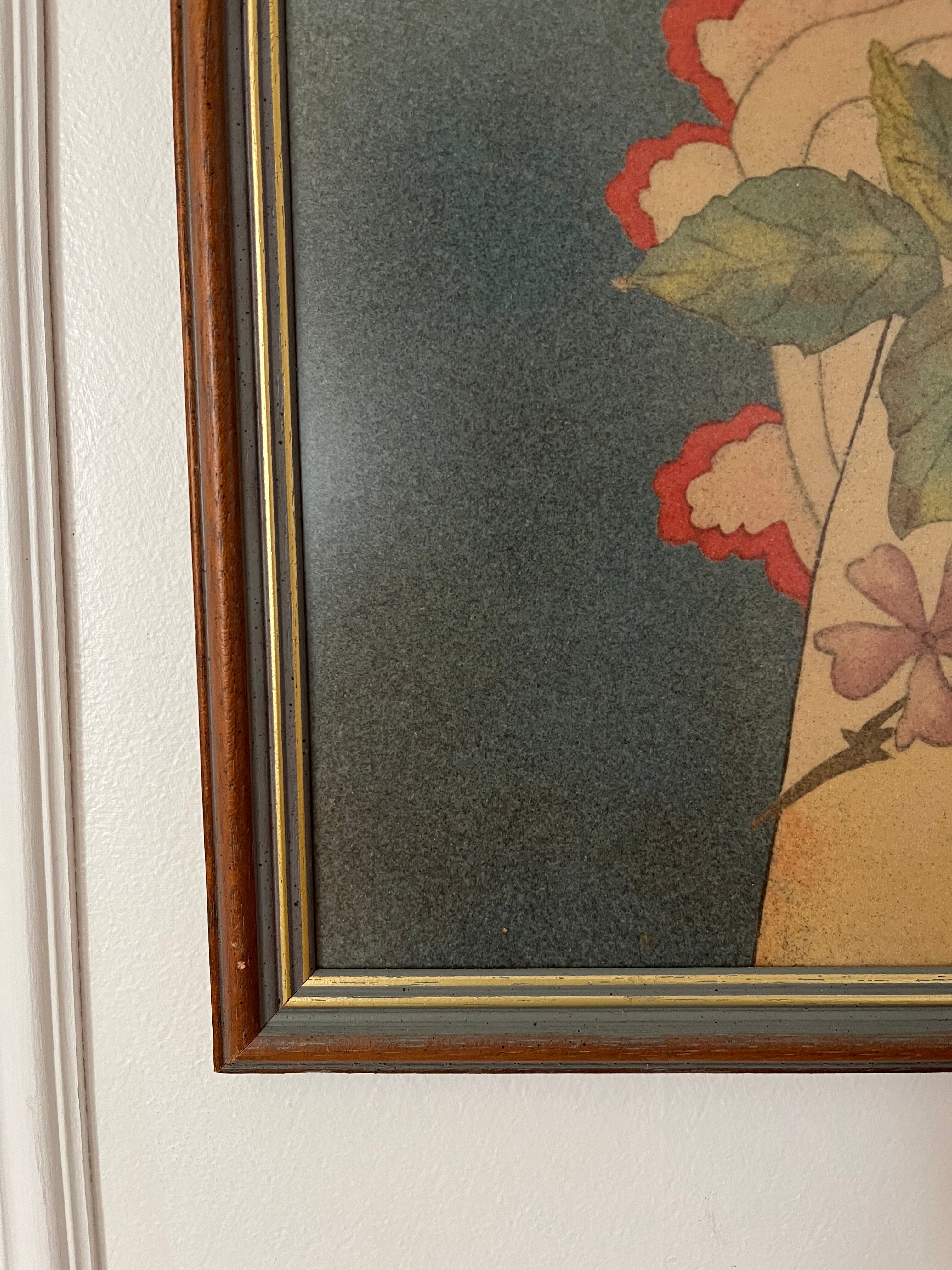 Illustration encadrée
