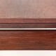 Danish extendable dining table in rosewood and brass by Poul Volther