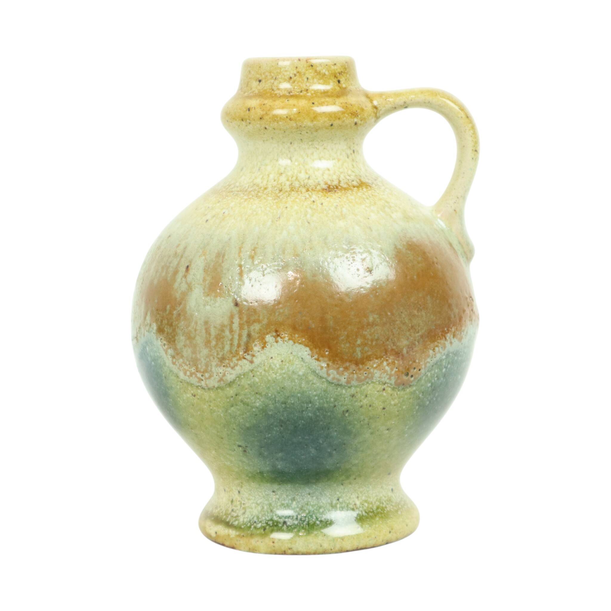 Petit vase Bolle vintage Fat Lava 4103, milieu du siècle