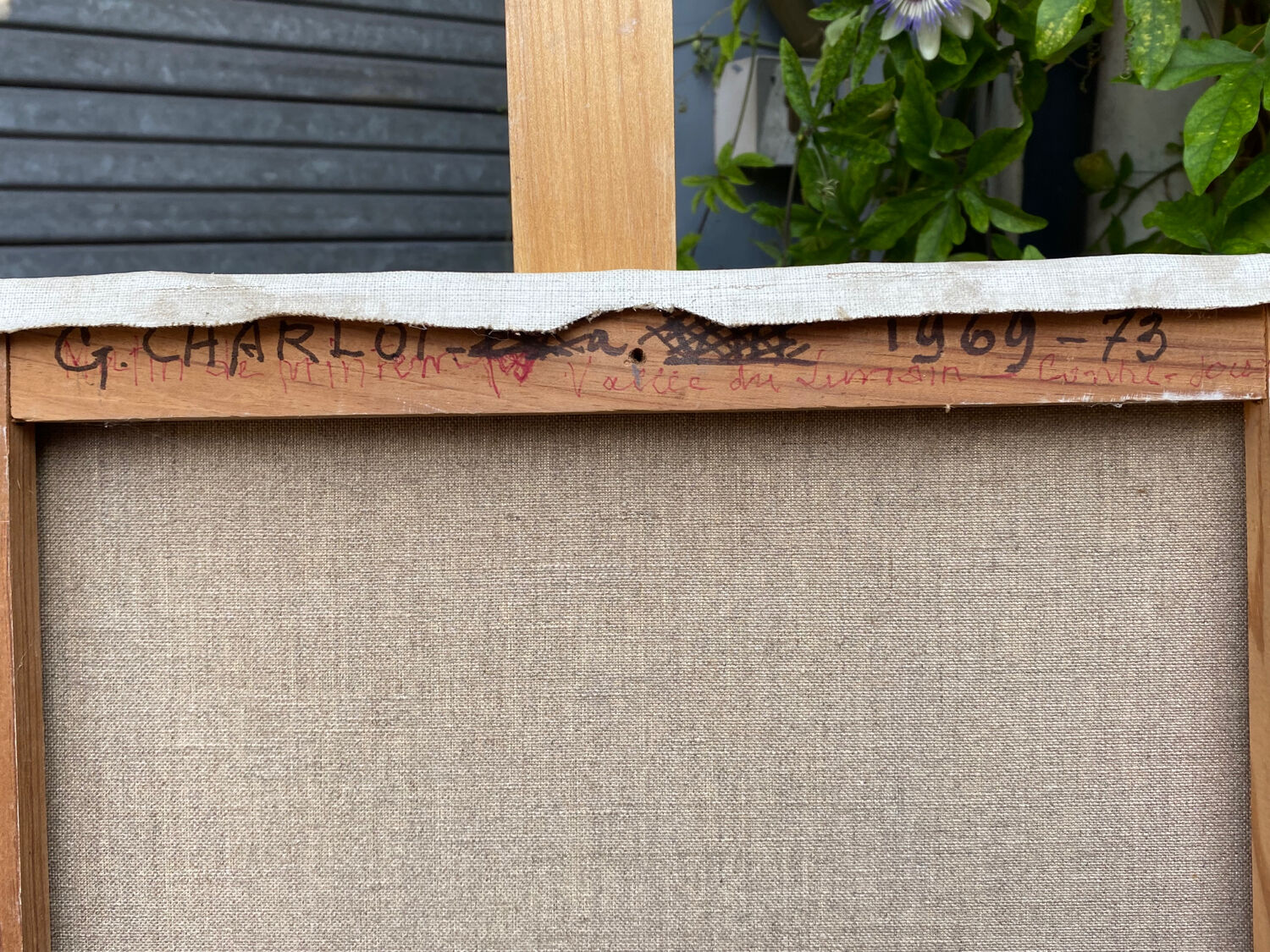 Landscape signed Charlot 1969-1973